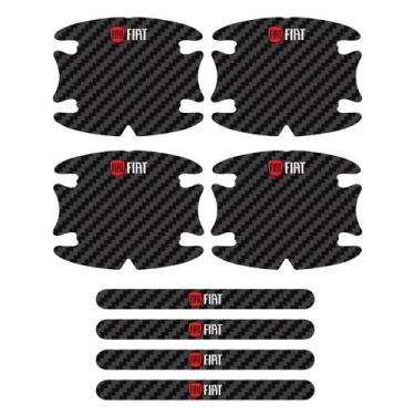 Imagem de Jogo Adesivos Protetor de Maçaneta Decorativo Carbono - SPORTINOX, FIA