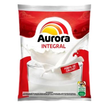 Imagem de Aurora Leite em Pó Integral, 400g, Fonte de Cálcio