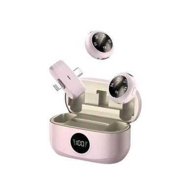 Imagem de Microfone Lapela K31 Pro Original Premium Tipo C Lightning com Ímã Mag