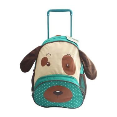 Imagem de Mochila De Rodinhas M Cachorro Clio Pets 38cm altura X 32cm largura X 