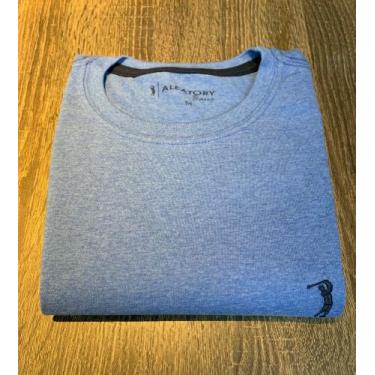 Imagem de Camiseta Aleatory tecido misto 50% algodão 50% poliéster, M