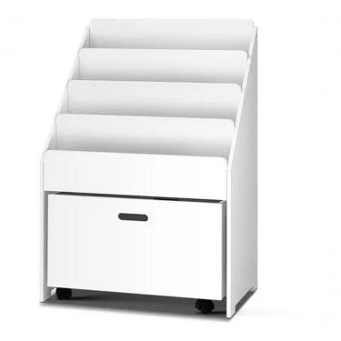 Imagem de Estante De Livros Com Baú Ravena 100% Mdf