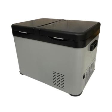 Imagem de Geladeira Portátil 35 Litros Compartimento Duplo Quadrivolt 12V 24V 110/220V para Caminhão Carro Trailer Motor Home Micro-Ônibus