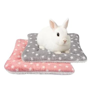 Imagem de ARCTIC EAGLE Pacote com 2 camas de porquinho-da-índia (estrela pequena, cinza e rosa)