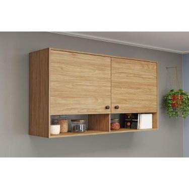 Imagem de Armário de Cozinha Modulado Torino c/ 2 Portas 120cm Mel - Movelbento