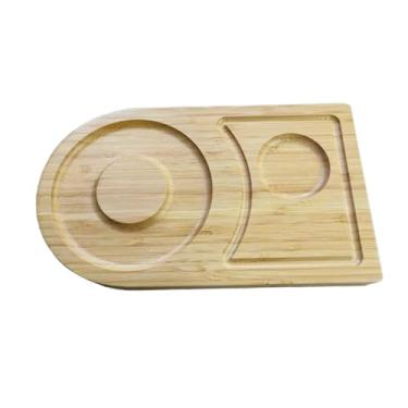 Imagem de IEUDNS Utensílio de barman com borda de sal Margarita para copos largos com detalhes em madeira para adultos e cozinha doméstica