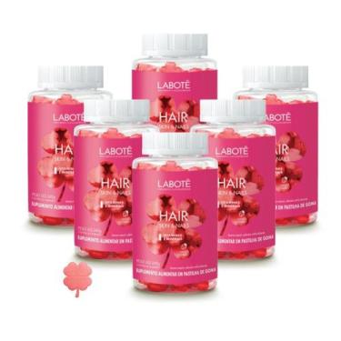 Imagem de Labotê Kit de Vitamina em goma para cabelo, pele e unha - 60 gomas 6 u