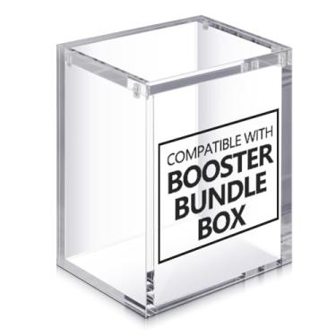 Imagem de Cinnvoice 1 Pcs Acrylic Magnetic Case Compatible with TCG Booster Box Protective Case Stackable 4mm Thick Magnetic Closure Box Gifts for Collectors, Cards Not Included (Booster Bundle)