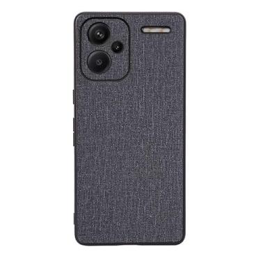 Imagem de Capas Compatível com Xiaomi Redmi Note 13 PRO Plus,Design de padrão de tela,Pproteção completa de 360°,Pplástico macio,Proteção contra queda-Black
