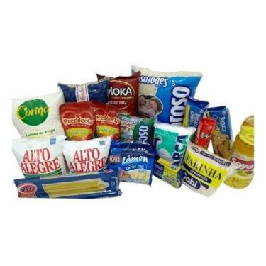 Imagem de Cesta Básica Para Doação (18 Produtos De Qualidade) - Higipack