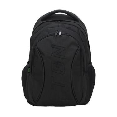 Imagem de Mochila básica tgn em poliéster - m-087 - preto - Thigoline, Preto