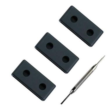 Imagem de KHZBS Pacote com 3 pulseiras de relógio para relógio Casio g shock gma GA GD BA 18 mm, 20 mm, 22 mm, bisel, Preto, 20mm, Tendência