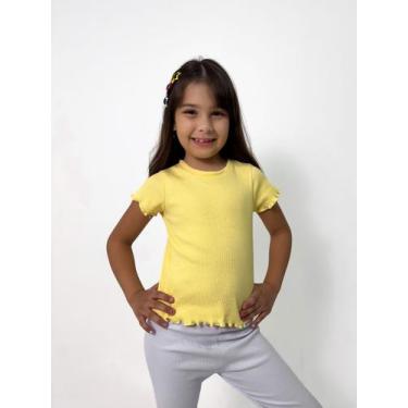 Imagem de Baby T-Shirt Amarela Manteiga - Baby Callie, Amarela manteiga, 12