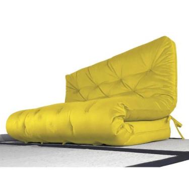 Imagem de Futon casal d28 acquablock amarelo - R9 Design Futon