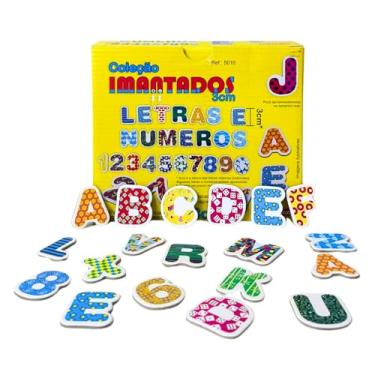 Imagem de Coleção Alfabeto Imantado, 3 Cm, Carimbras, 5010
