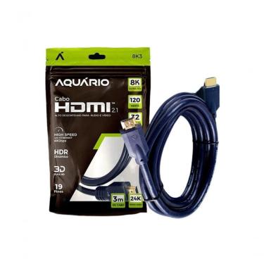 Imagem de Cabo Hdmi Aquario 8k3 8k Macho X Macho 2.1 3m