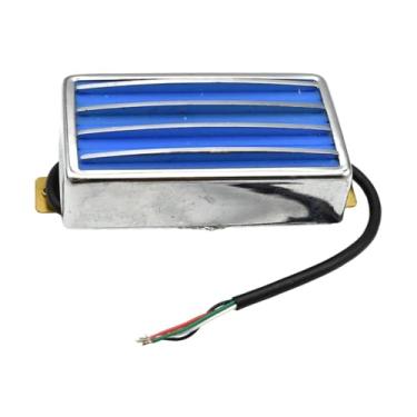 Imagem de JWQFBC Captador Humbucker para Guitarra Elétrica, Portátil, Durável, Leve, Fácil Instalação, Multifuncional, Baixo Ruído, Azul