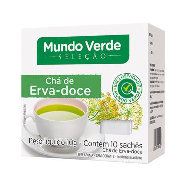 Imagem de Chá de Erva Doce Mundo Verde Seleção 10g com 10 sachês