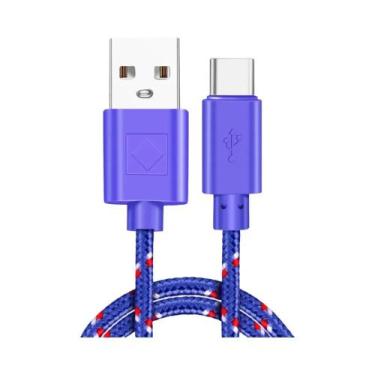 Imagem de Cabo USB Tipo C De Carregamento Rápido 2.4A Para Xiaomi Huawei Samsung