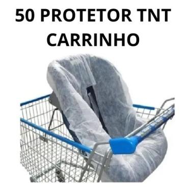 Imagem de 50 Protetor Tnt Capa Descartável Carrinhos E Bebê Conforto - Aradesc, 