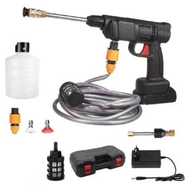 Imagem de Lavadora Portátil Sem Fio Jato Alta Pressão Carro Jardim - Smart