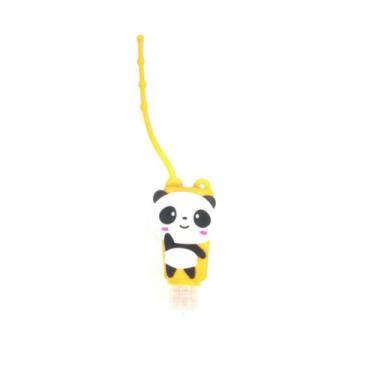 Imagem de Mini Frascos Para Alcool Gel 30ml - Y888, Panda Amarelo
