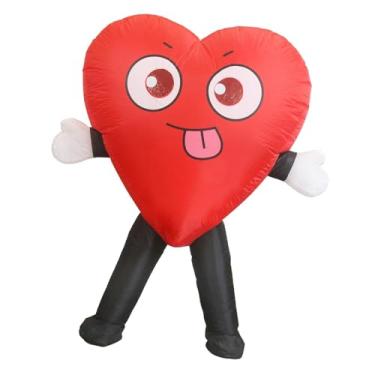 Imagem de simhoa Fantasia de amor inflável para adulto, fantasia para casamento, namoro, carnaval, Safado