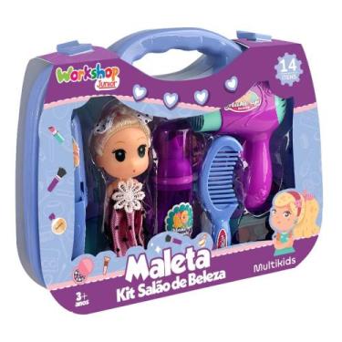 Imagem de Brinquedo Maleta Kit Salão de Beleza Workshop Jr para Crianças a Parti