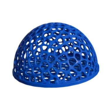 Imagem de Generic Abrigo para peixes Betta, abrigo reutilizável para aquário, decoração para pequenos peixes, camarões, caracóis e ciclídeos, Azul