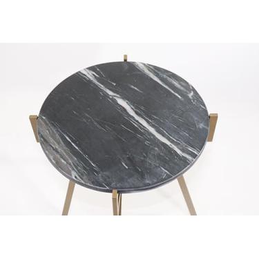 Imagem de Mesa Lateral com Tampo de Mármore
