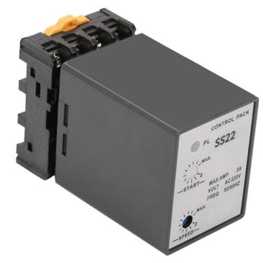 Imagem de Ymiko Controlador de Velocidade do Motor, Controlador de Velocidade do Motor Eletrônico de Eletrônica AC 220V SS22 Regulador de Tensão 50/60Hz 90/1700rpm