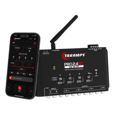 Imagem de Processador de Áudio Digital Taramps Pro 2.4BT 4 Vias