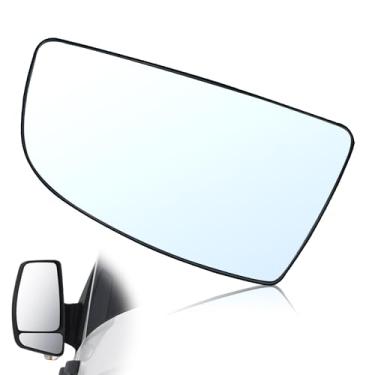Imagem de CmeRto Vidro espelhado lateral esquerdo do motorista compatível com Ford Transit T150 T250 T350 T350HD de 2014 2015 2016 2017 2018 2019 2020 2021 2022 2023 Passagem Esquerda Vidro Espelho Inferior