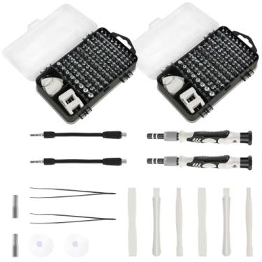 Imagem de Conjunto de chaves de fenda de precisão, kit profissional de ferramentas de reparo magnético, conjunto prático de chaves de fenda magnéticas, kit completo de ferramentas de reparo de chave de fenda