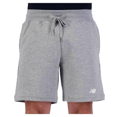Imagem de Bermuda Masculina New Balance Essentials Cinza - MS41-Masculino
