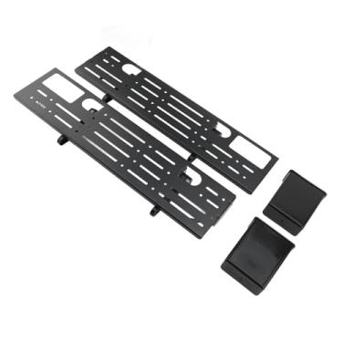 Imagem de AUNMAS TV Top Shelf Materiał CRS Nowoczesny Design Oszczędność Miejsca Regulowane Ramiona Podtrzymujące Latwa Instalacja Pływający Stojak Telewizyjny do Routera Lub Konsoli do Gier.