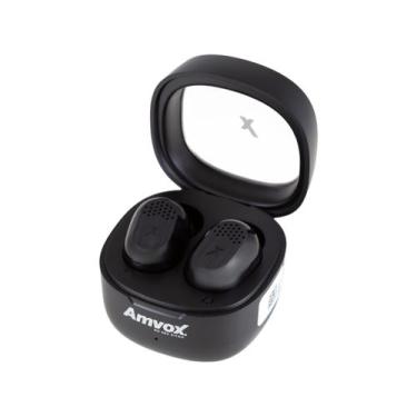 Imagem de Headphone Esportivo Bluetooth Amvox AHP 01 - Preto, Preto