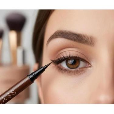 Imagem de Caneta Delineadora Ponta Fina Glass Ruby Rose Hb527