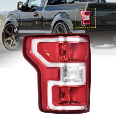 Imagem de Conjunto de luz traseira compatível com Ford Expedition 2018 2019 2020 2022 lanterna traseira de halogêneo lâmpada de freio luz traseira substituição lado esquerdo do motorista FO2800271