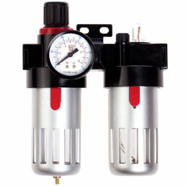 Imagem de Filtro De Ar E Lubrificador Fa06 1-2"" - 6507 - V8 Brasil Filtro De Ar E Lubrificador Fa06 1-2" - 6507 - V8 Brasil