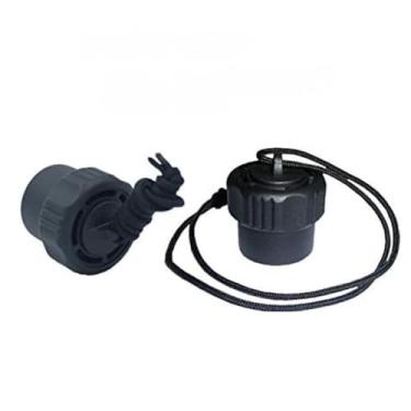 Imagem de Regulador de mergulho mergulhado Primeiro estágio Tampa contra poeira com fio de fixação, DIN