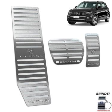 Imagem de Descanso + Pedaleira Automático T-Cross 200 TSI Prata