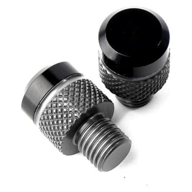 Imagem de BYYINGSUS Parafusos de parafuso de plugue de espelho retrovisor de motocicleta CNC compatíveis com B&enelli 502C 752S TRK 702 X 502X 251 Leoncino 500 TNT 125 (cinza)