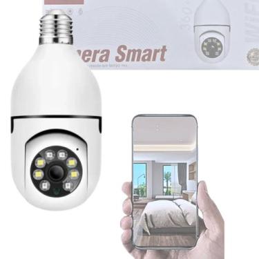 Imagem de Câmera Segurança IP 360 Lâmpada Wi-fi Visão Noturna Áudio Hd G4-5 - Se