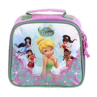 Imagem de Lancheira Térmica Infantil Escolar Fadas Dermiwil 60188