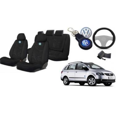 Imagem de Sofisticação Automotiva: Capas de Tecido para Bancos Spacefox 2006-201