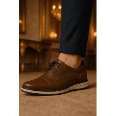 Imagem de Sapato Social Mocassim Masculino Loafer Oxford Estiloso Elegante Tende