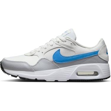 Imagem de NIKE Wmns Air MAX SC Sapatos baixos mulher, Summit White University Blue Wolf Grey, 35