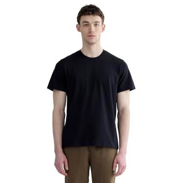 Imagem de Everlane Camiseta masculina The Premium-Weight Crew | Uniforme, Preto, P