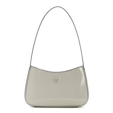 Imagem de GUESS Bolsa de ombro Arnela com zíper, cinza-claro